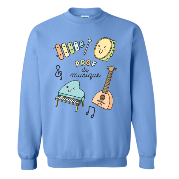 Crewneck PROF DE MUSIQUE (PRÉCOMMANDE)