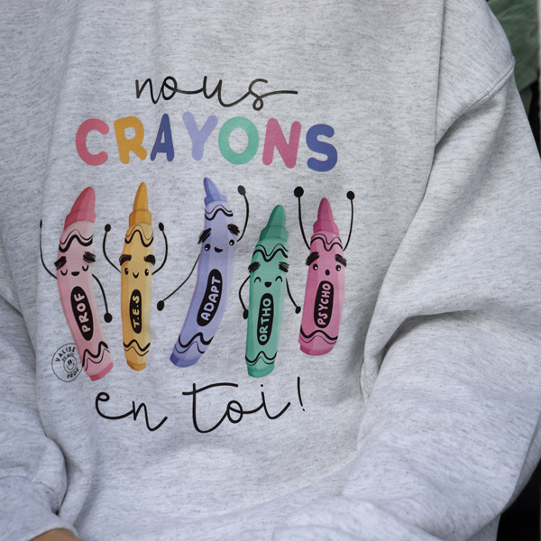 Nous CRAYONS en toi! 🖍️