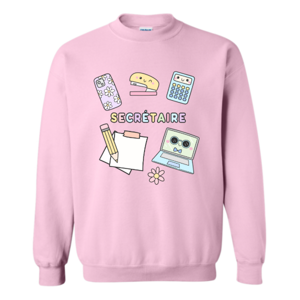 Crewneck SECRÉTAIRE (PRÉCOMMANDE)