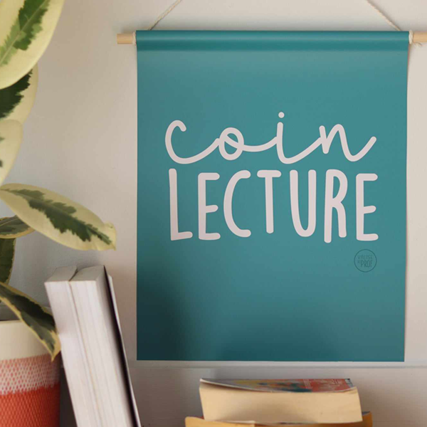 Bannière - Coin lecture (choix de 2 couleurs)