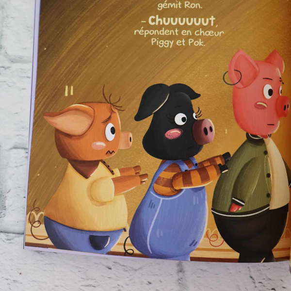 Le cochon qui aimait le bacon - Album jeunesse