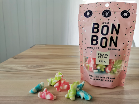 Bonbons - Oursons lait frappé (X)