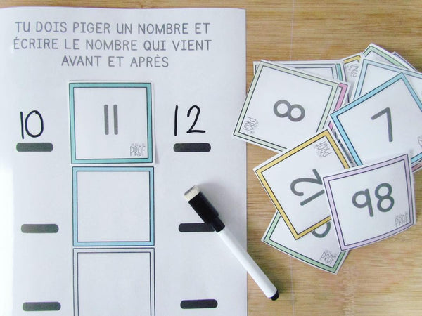 Activités + Cahier d’arithmétique 1 : les nombres