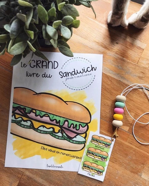 Lanière SANDWICH ÉMOTIONNEL