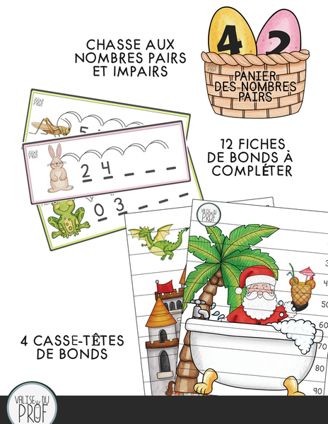 Activités + Cahier d’arithmétique 1 : les nombres