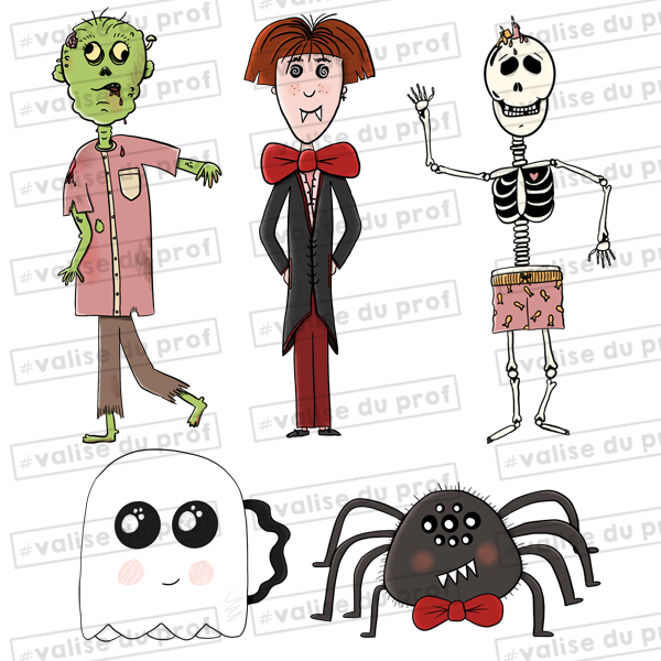 14 Cliparts - Halloween