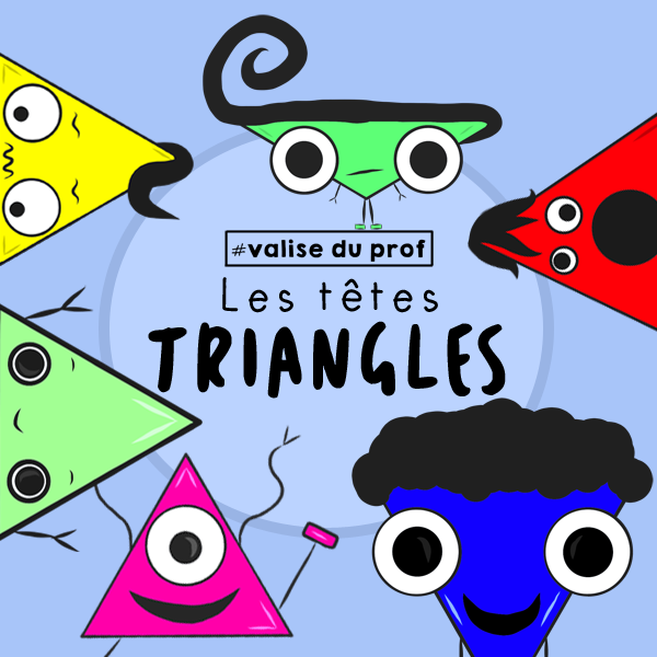 Cliparts Les têtes triangles