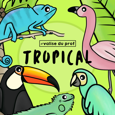 10 Cliparts - Tropical