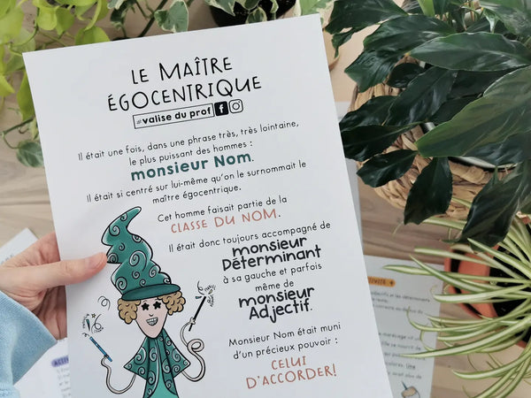 Le maître égocentrique - Nom donneur d'accord