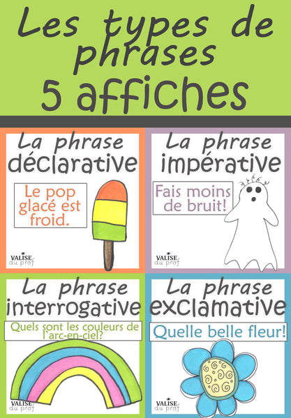 37 Affiches de français