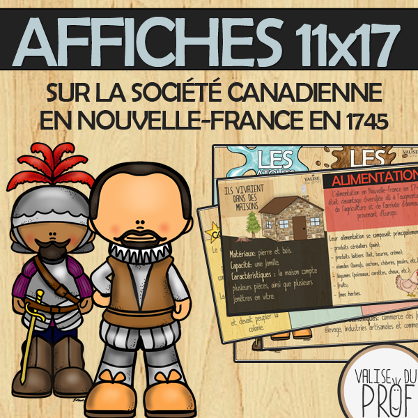 Affiches d'univers social - cycle 2