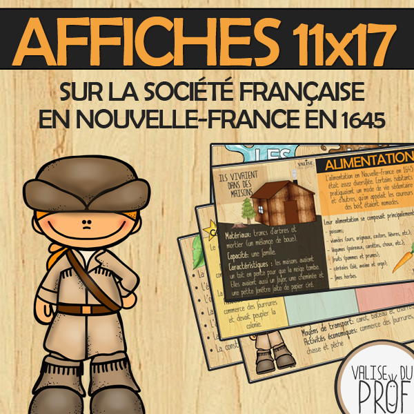 Affiches d'univers social - cycle 2