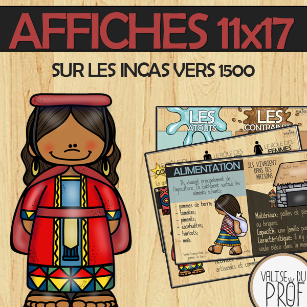 Affiches d'univers social - cycle 2