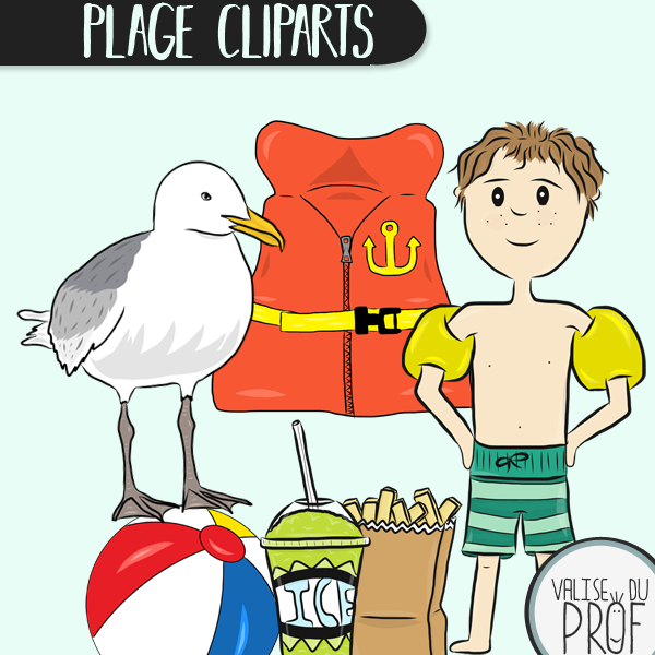 Cliparts plage