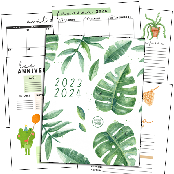 Planificateur 2023-2024 PDF