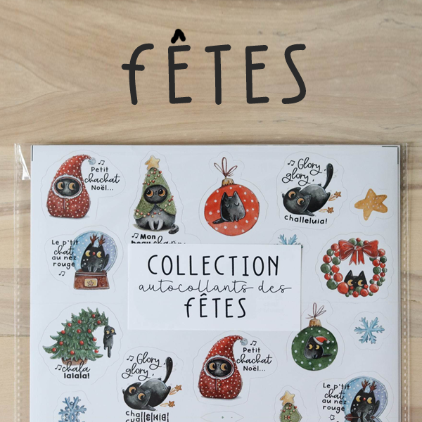 Collection - Fêtes - 6 feuilles