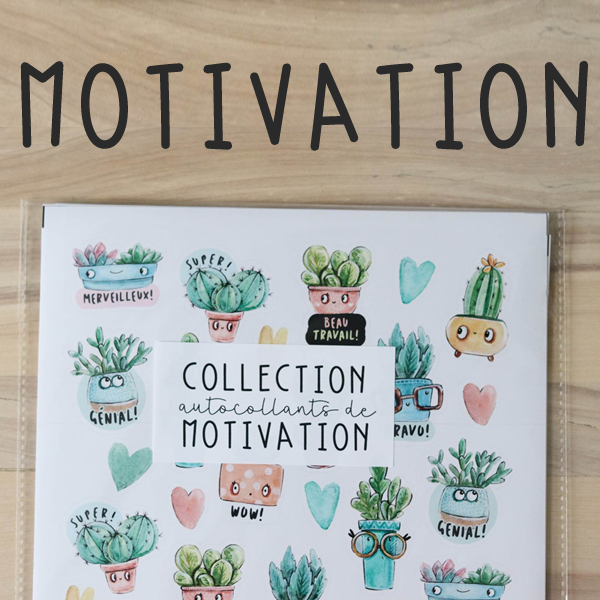Collection - Motivation - 8 feuilles