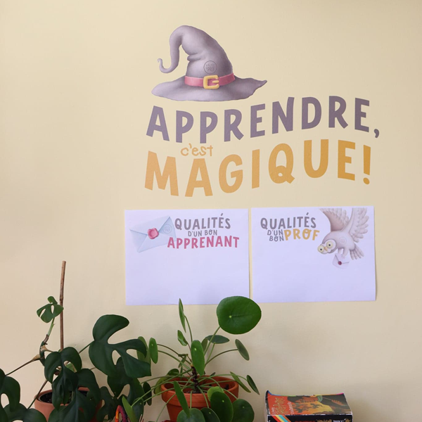 Autocollant mural - Magique