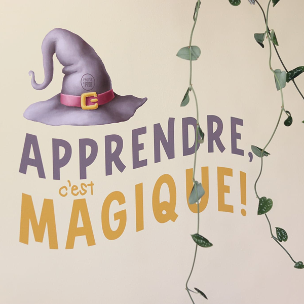 Autocollant mural - Magique