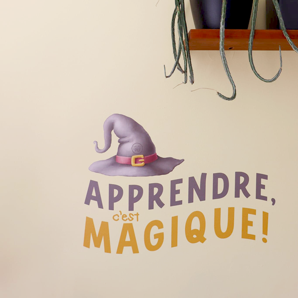 Autocollant mural - Magique
