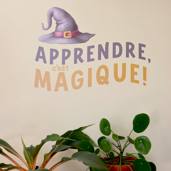 Autocollant mural - Magique