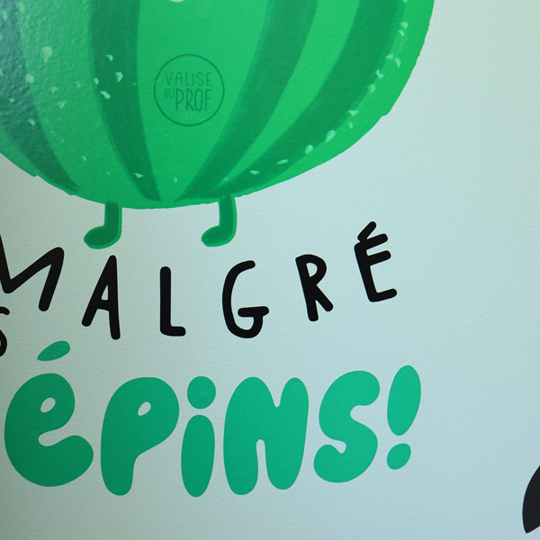 Autocollant mural - Melon