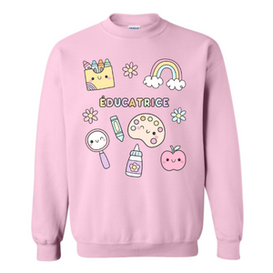 Crewneck ÉDUCATRICE (PRÉCOMMANDE)