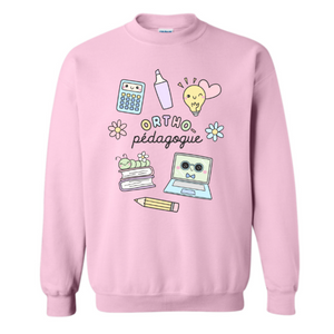 Crewneck ORTHOPÉDAGOGUE (PRÉCOMMANDE)