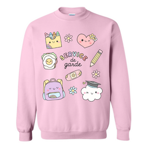 Crewneck SERVICE DE GARDE (PRÉCOMMANDE)