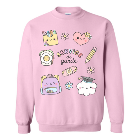 Crewneck SERVICE DE GARDE (PRÉCOMMANDE)