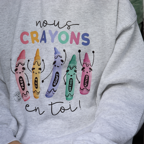 Nous CRAYONS en toi! 🖍️ PRÉCOMMANDE