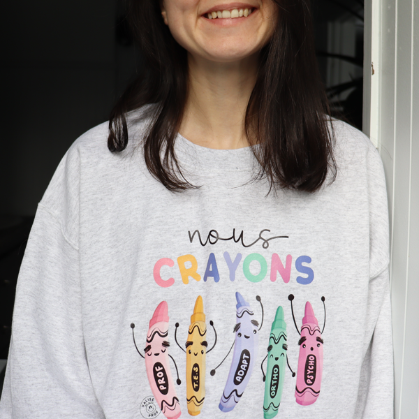 Nous CRAYONS en toi! 🖍️ PRÉCOMMANDE