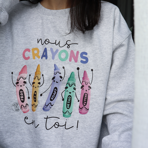 Nous CRAYONS en toi! 🖍️