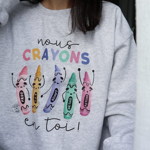 Nous CRAYONS en toi! 🖍️ PRÉCOMMANDE