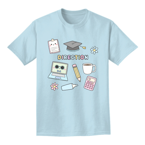 T-shirt DIRECTION (PRÉCOMMANDE)