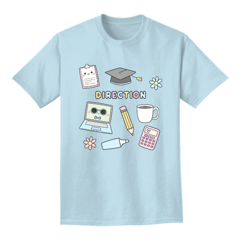 T-shirt DIRECTION (PRÉCOMMANDE)