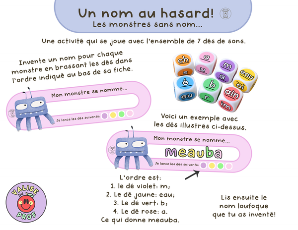 Un nom au hasard! - Les monstres