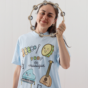 T-shirt PROF DE MUSIQUE (PRÉCOMMANDE)