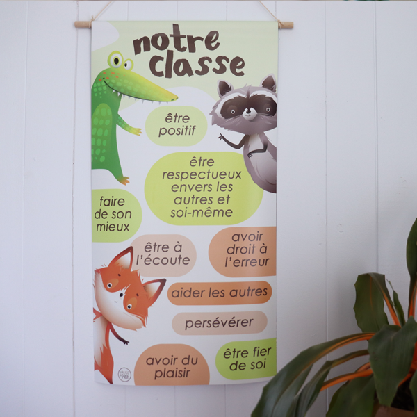 Bannière - Notre classe animaux