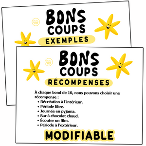 Fiches - Bons coups