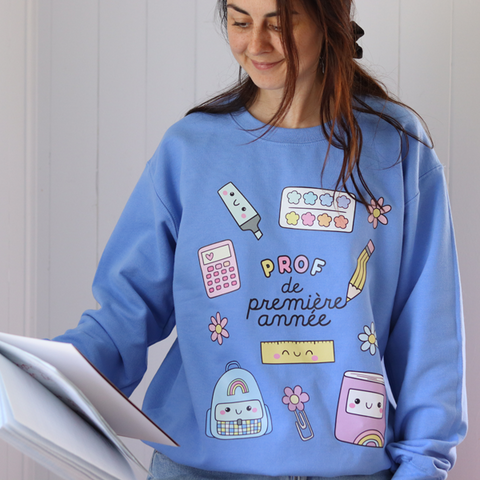 Crewneck PROF DE DEUXIÈME ANNÉE (PRÉCOMMANDE)
