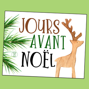 Rallonge - Jours avant Noël (version chevreuil)