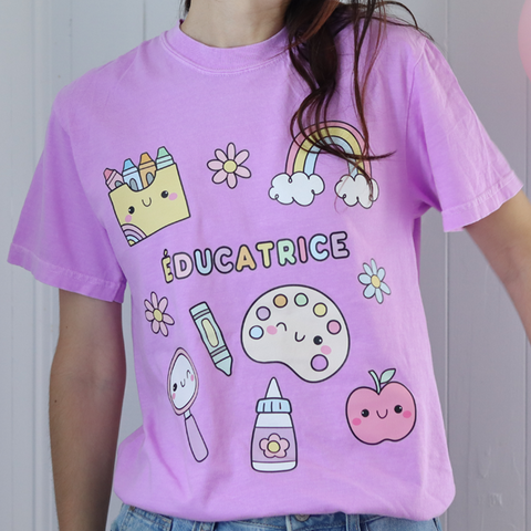 T-shirt ÉDUCATRICE (PRÉCOMMANDE)
