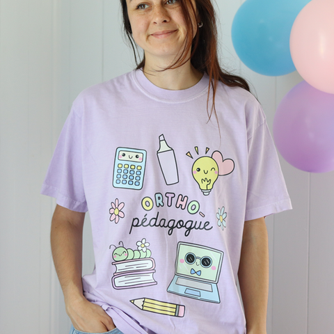 T-shirt ORTHOPÉDAGOGUE (PRÉCOMMANDE)