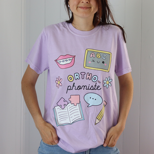 T-shirt ORTHOPHONISTE (PRÉCOMMANDE)