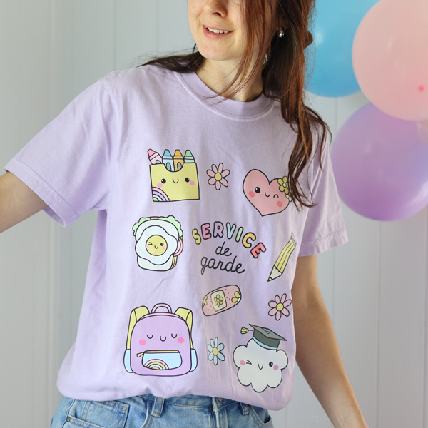 T-shirt SERVICE DE GARDE (PRÉCOMMANDE)
