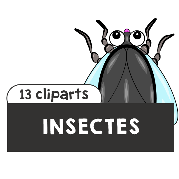 Cliparts insectes