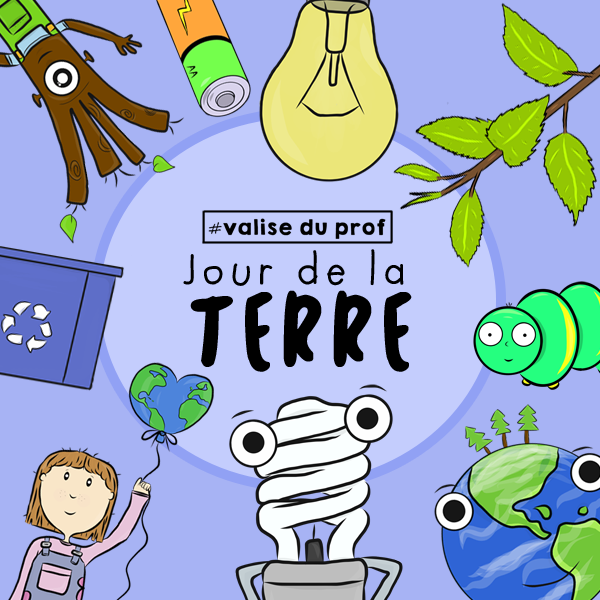 Jour de la Terre / Earth Day Cliparts