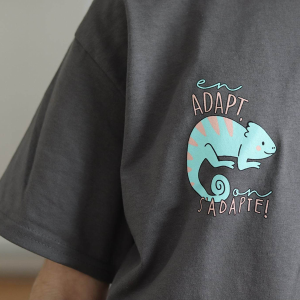 T-shirt - En adapt, on s'adapte!